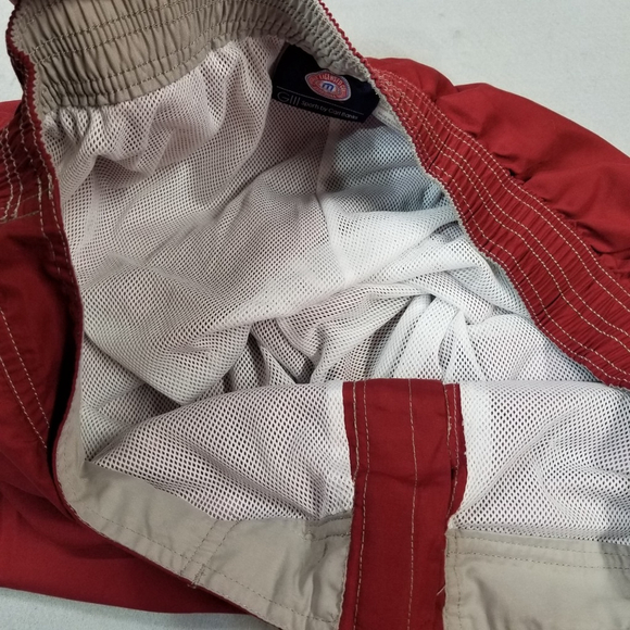 Oklahoma Sooners OU Swim Shorts Trunks Size XXL Red Gray Pocket GIII - Picture 8 of 9